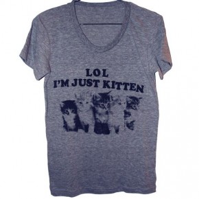 Currently coveting: Just Kitten tee